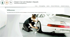 Desktop Screenshot of clean-car-airpark.de